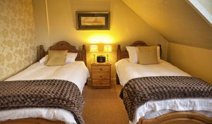 Dunkery Beacon Country House twin bedroom