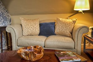 Dunkery Beacon Country House bedroom sofa