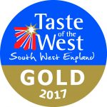 Taste of the West gold logo
